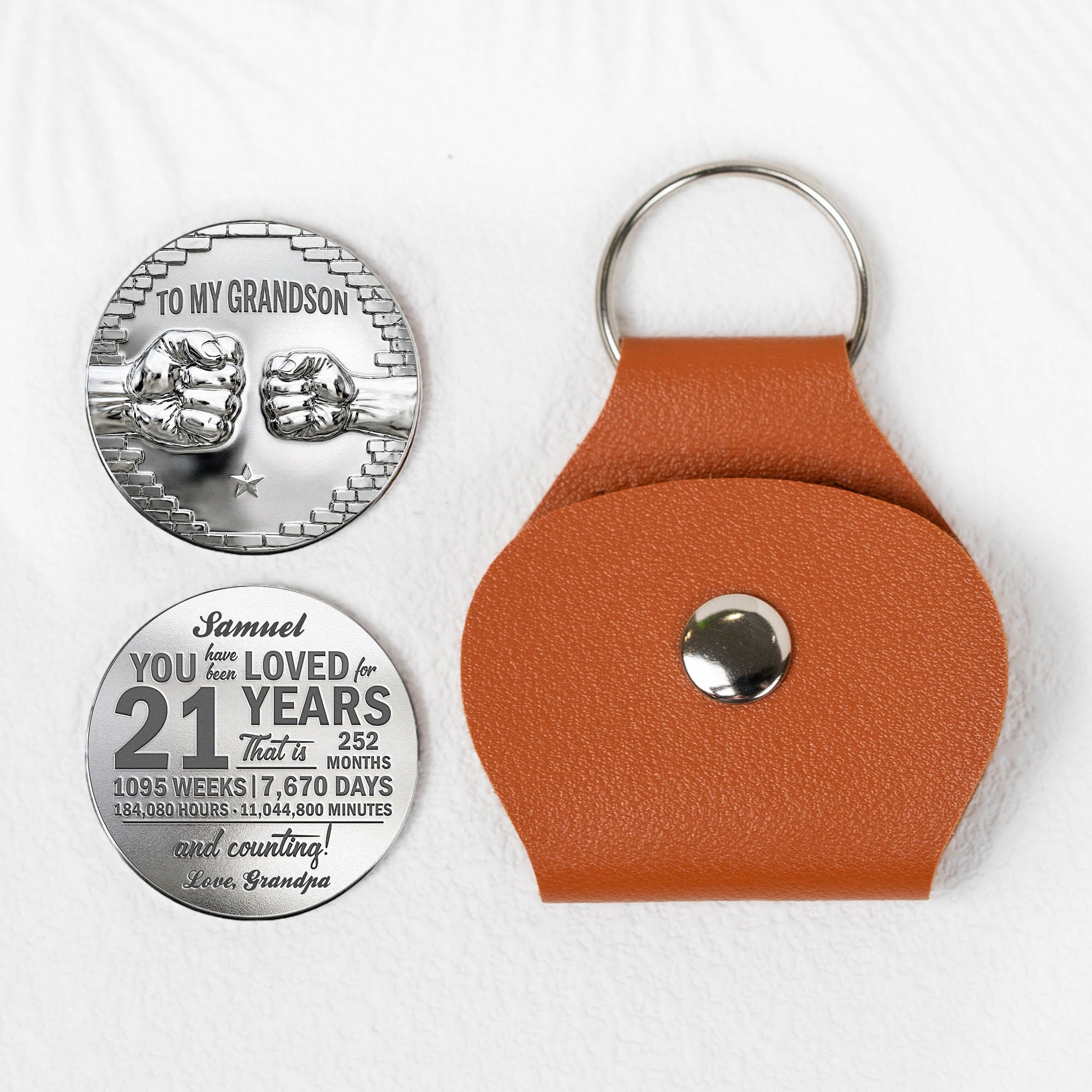 16Th 18Th 21St Birthday Celebrating Gift Son Daughter Grandson - Personalized Pocket Hug