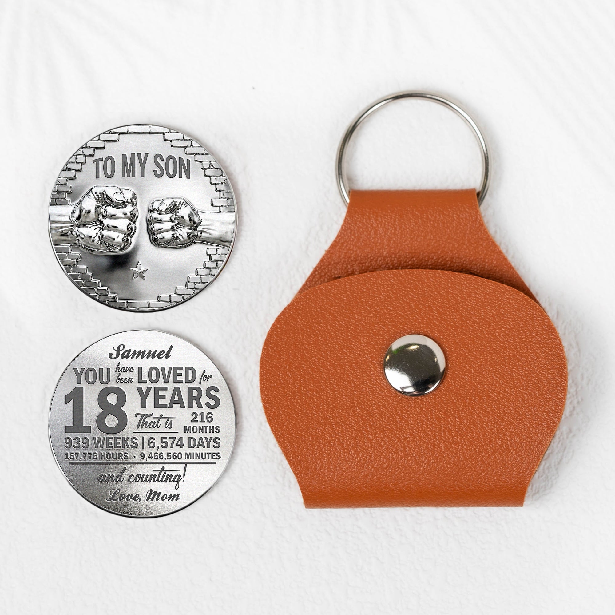 16Th 18Th 21St Birthday Celebrating Gift Son Daughter Grandson - Personalized Pocket Hug