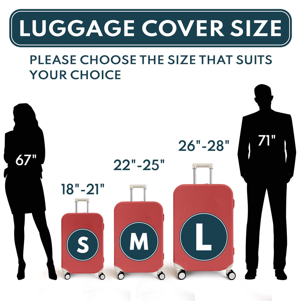 Adventuring Together Couple Anniversary Wedding Gifts For Her, Him - Personalized Luggage Cover