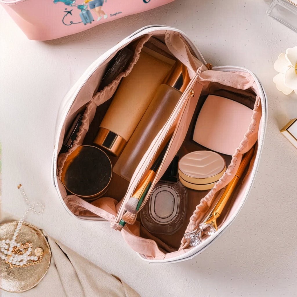 All My Travel Crap - Personalized Makeup Bag