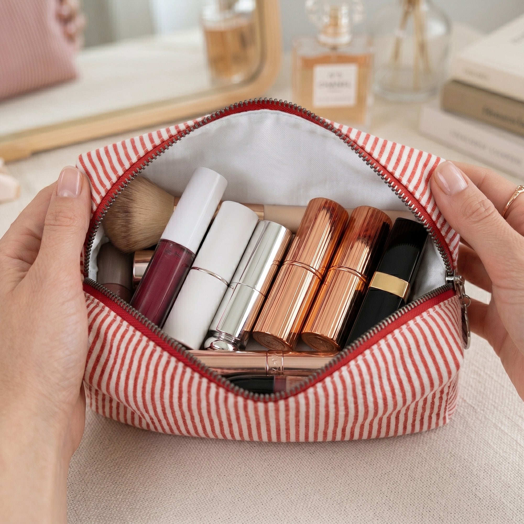 All My Travel Crap - Personalized Makeup Bag