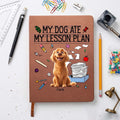 Back To School Teacher Gift My Dog Ate My Lesson Plan - Personalized Journal