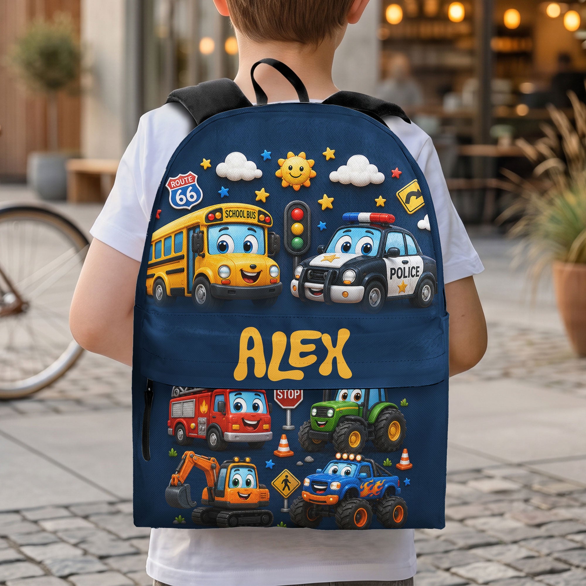Back To School Kid - Personalized Backpack