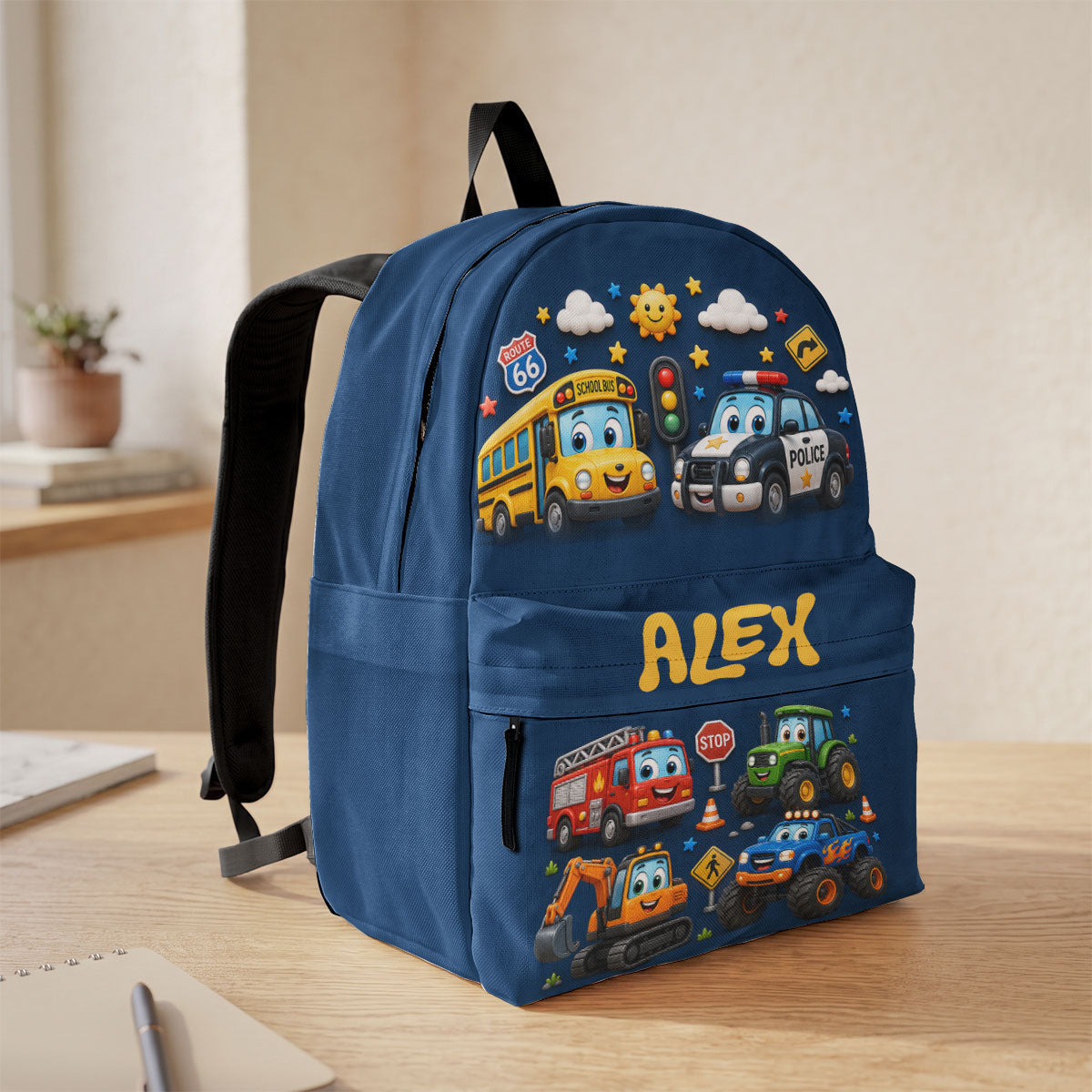 Back To School Kid - Personalized Backpack
