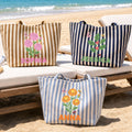 Birth Month Flower Gift For Friends, Wife, Daughter For Her - Personalized Tote Bag