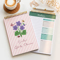 Birth Month Flower Gift For Her Daughter Friends - Custom Planner