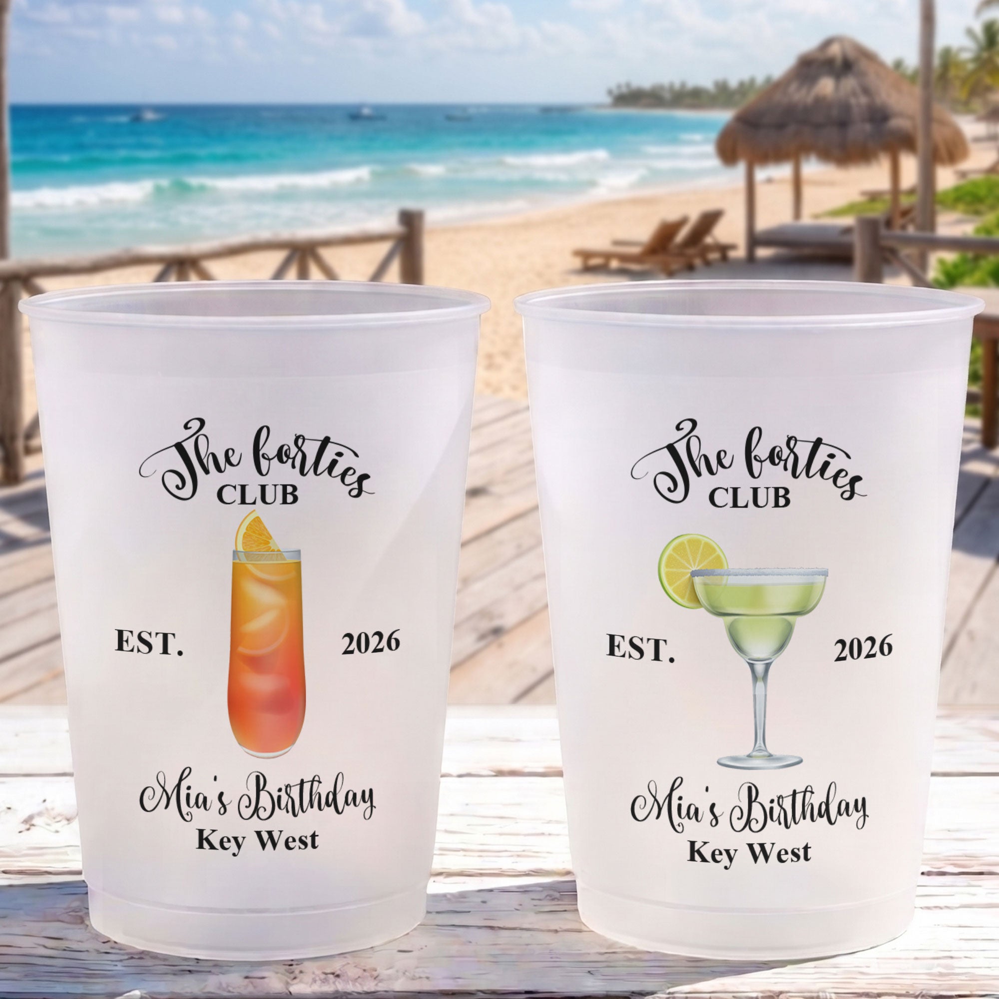 Birthday Club - Personalized Cups