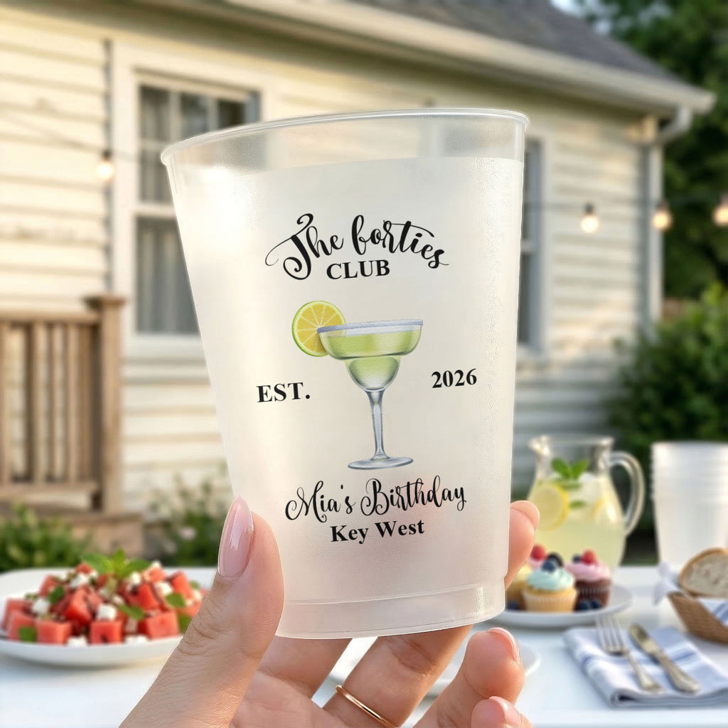 Birthday Club - Personalized Cups