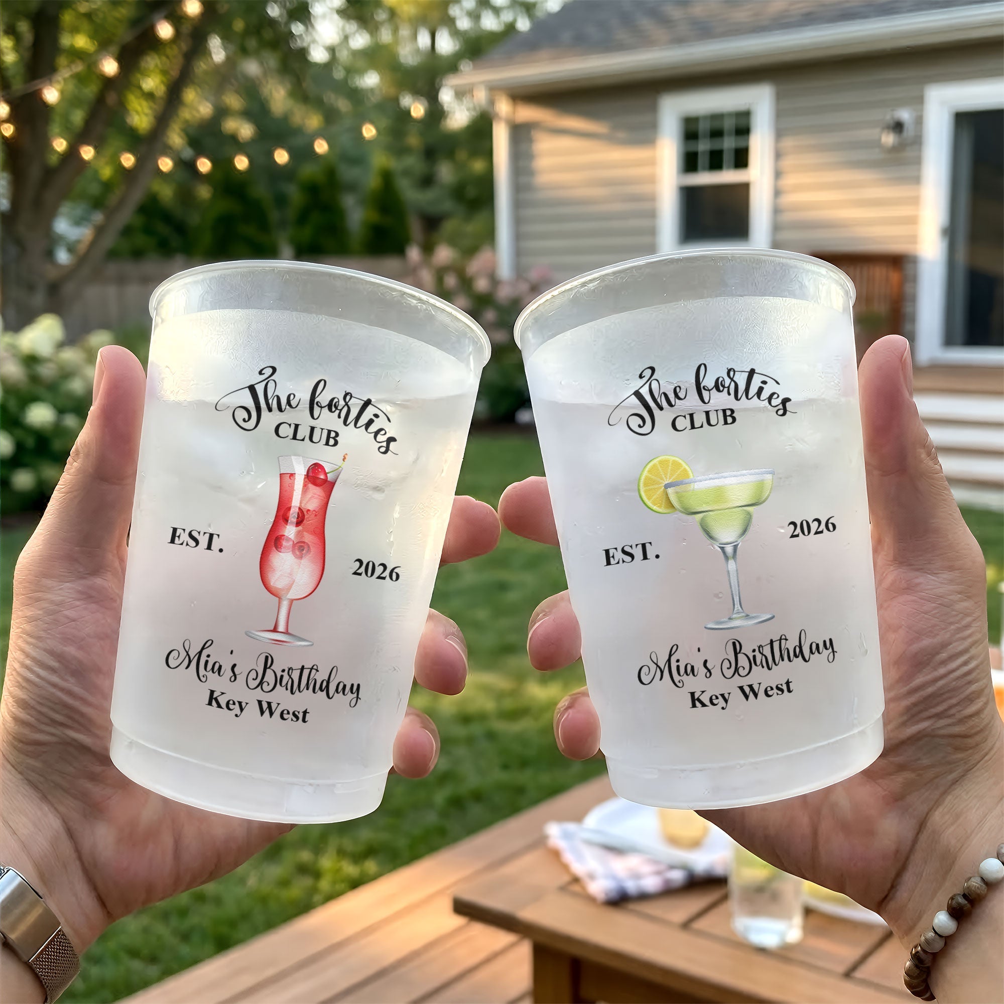 Birthday Club - Personalized Cups