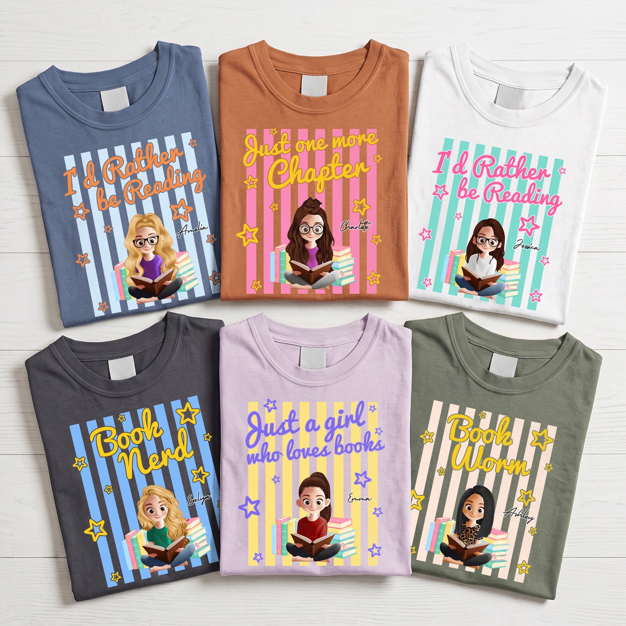 Bookworm, Book nerd Gift For Book Lovers, Bookish - Personalized Shirt