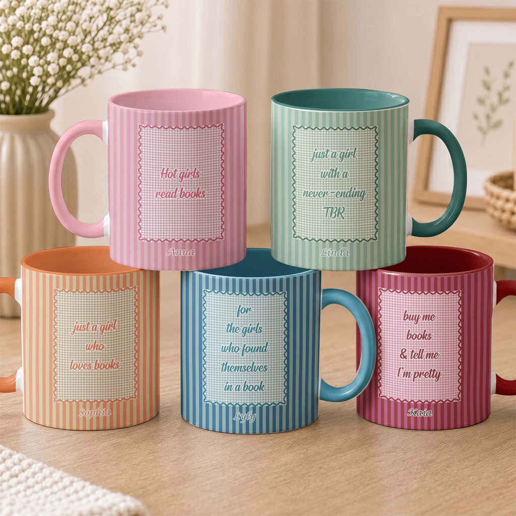 Buy Me Books & Tell Me I'm Pretty - Personalized Mug