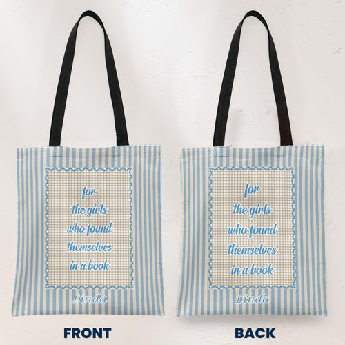 Buy Me Books & Tell Me I'm Pretty - Personalized Tote Bag