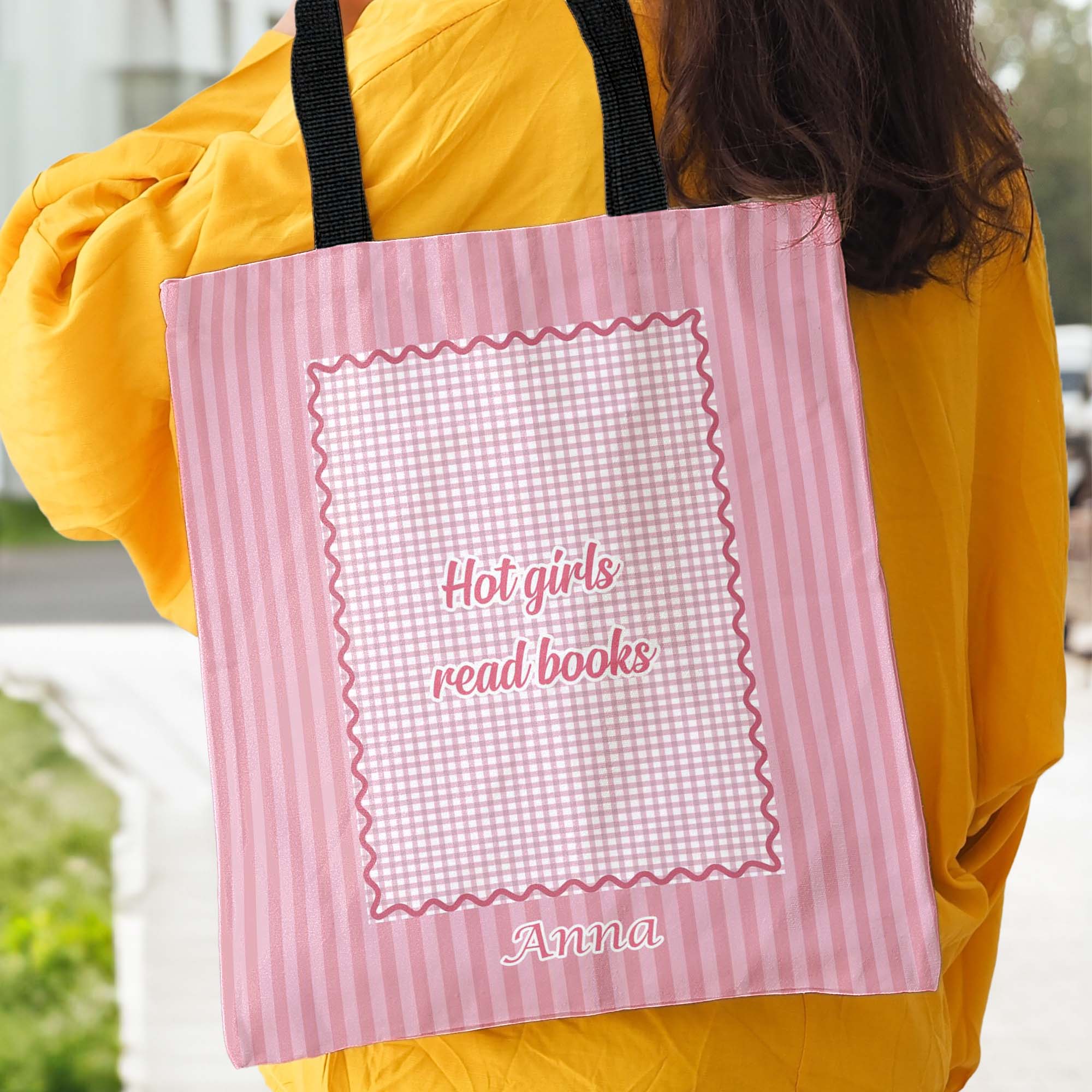 Buy Me Books & Tell Me I'm Pretty - Personalized Tote Bag