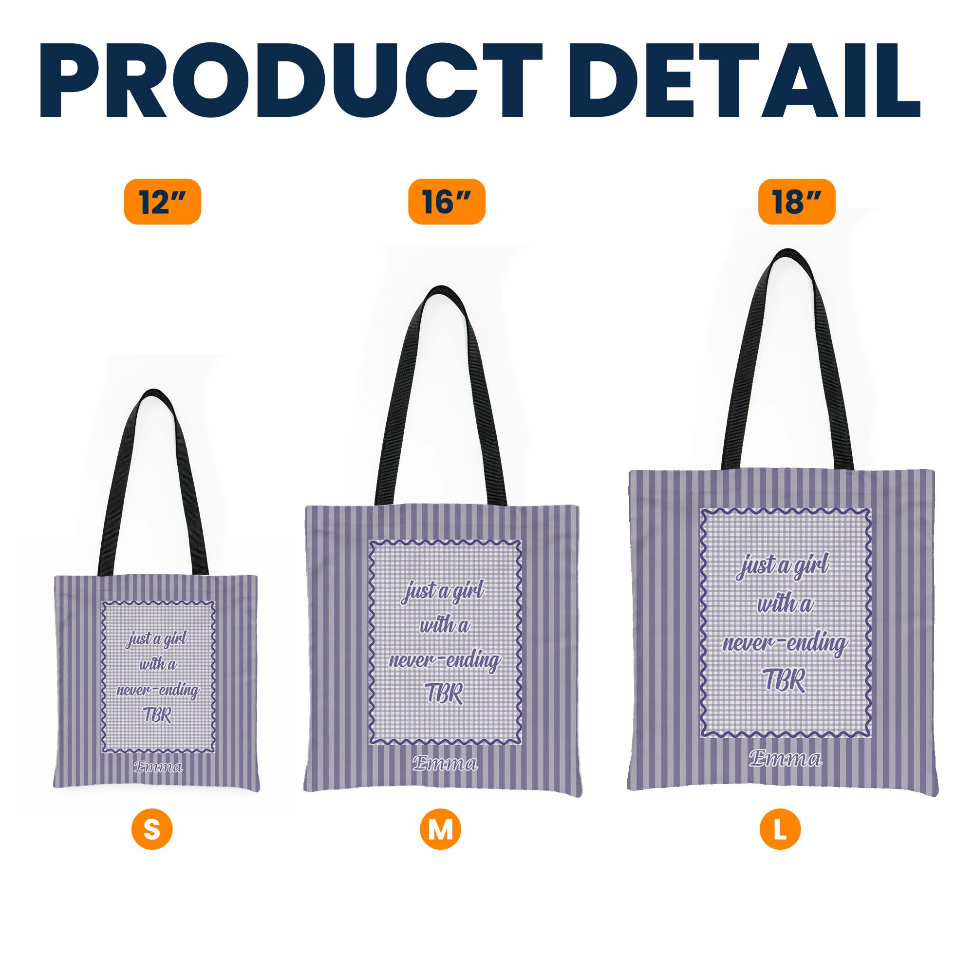 Buy Me Books & Tell Me I'm Pretty - Personalized Tote Bag