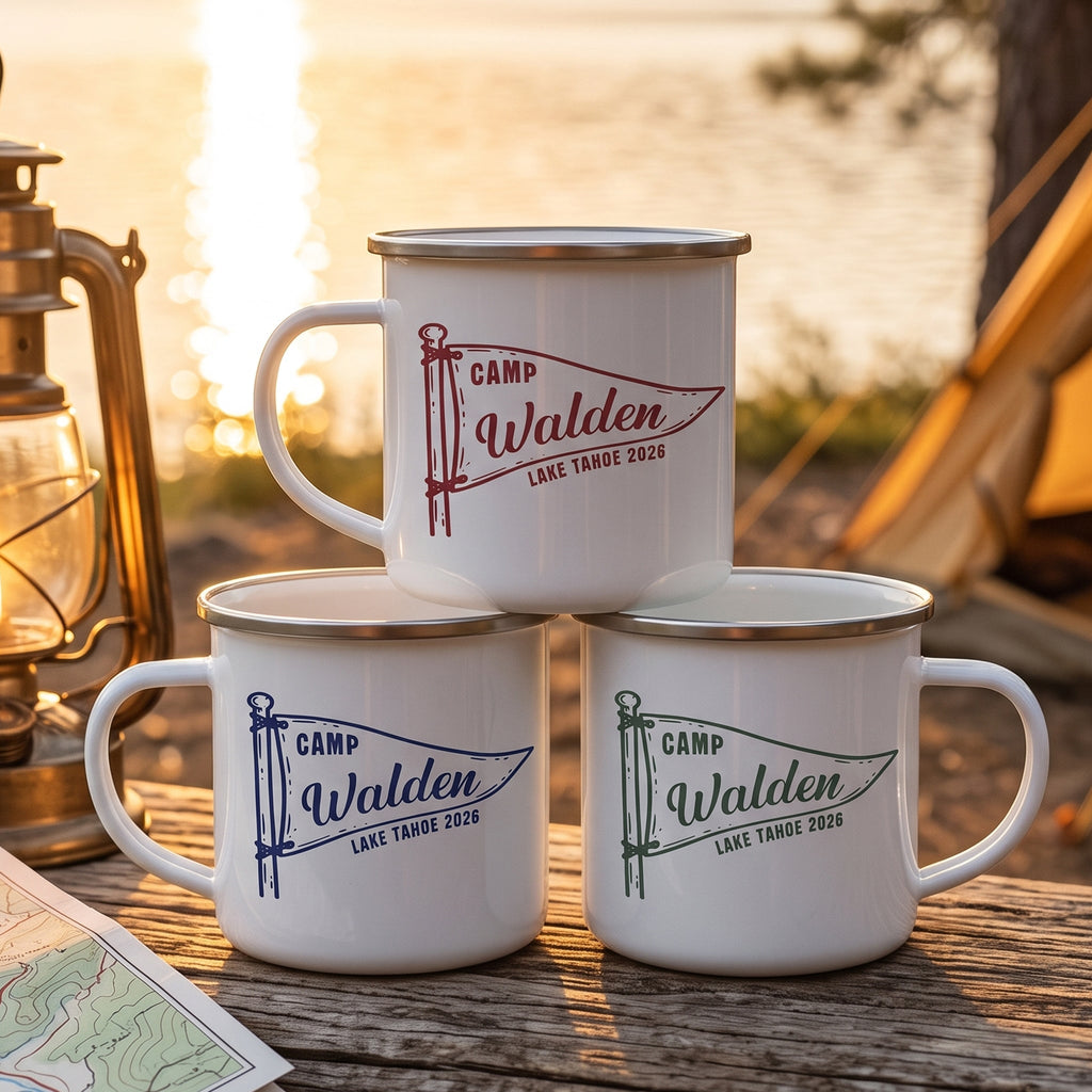 Camp Bachelorette, Camp Birthday, Custom Lake Bach Trip Cabin Crew - Personalized Cups