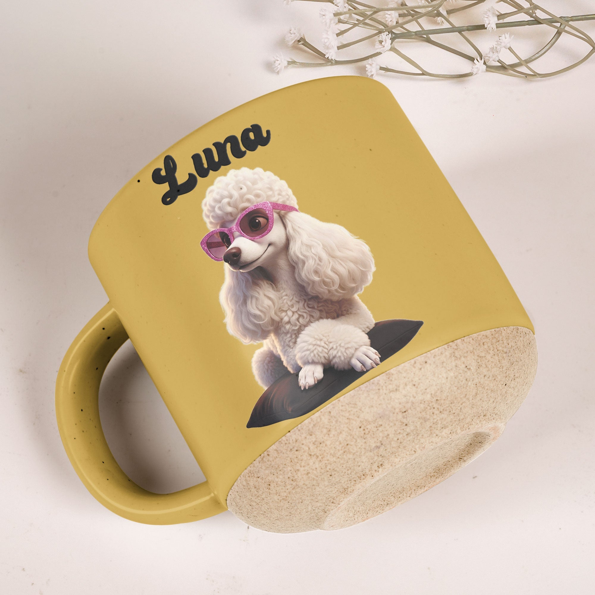 Cartoon Your Pet - Gifts For Dog Lovers, Cat Lovers Pottery Coffee Cup - Personalized Mug