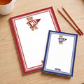 College Bear Pennant - Personalized Notepad