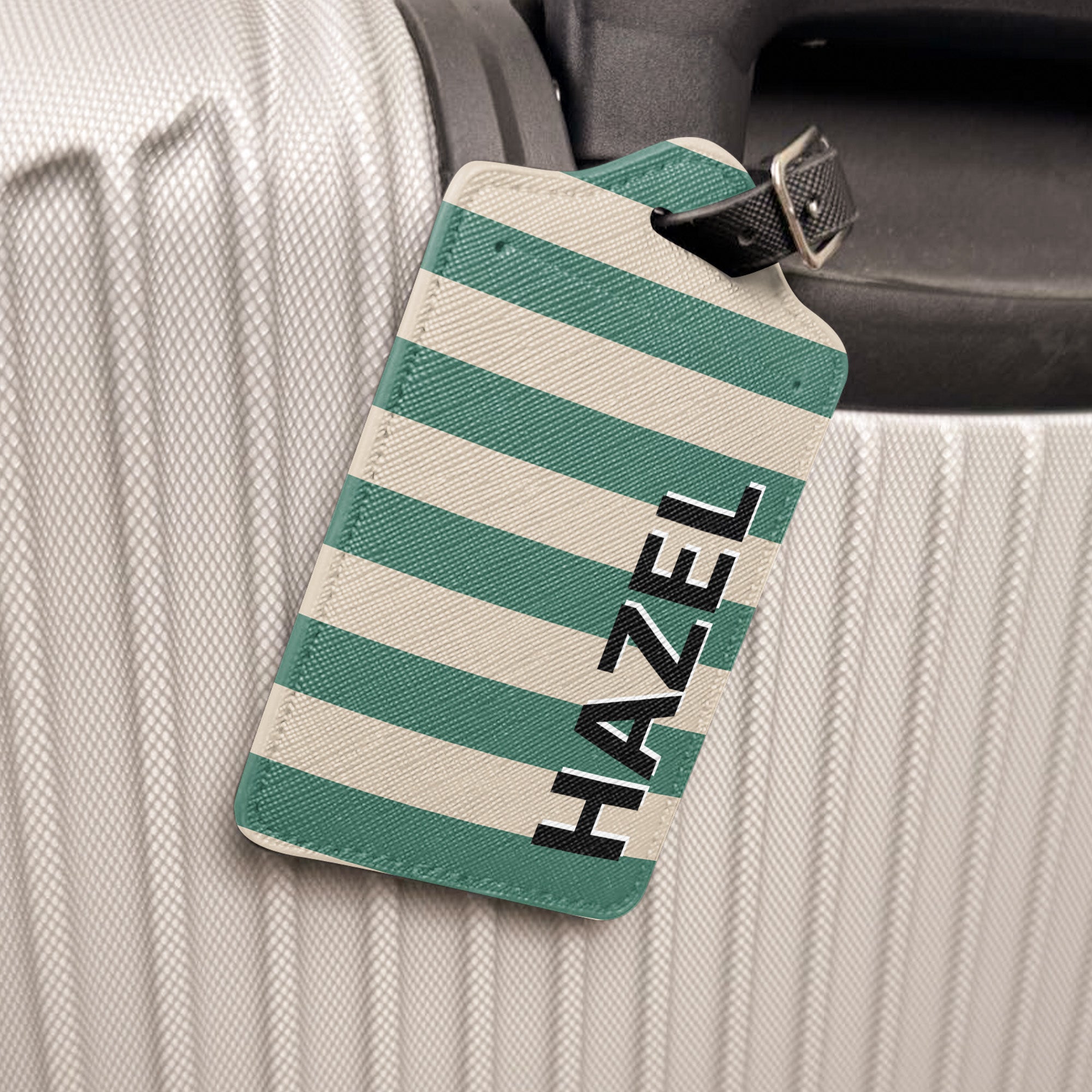 Colorful Name Stripe - Personalized Luggage Tag