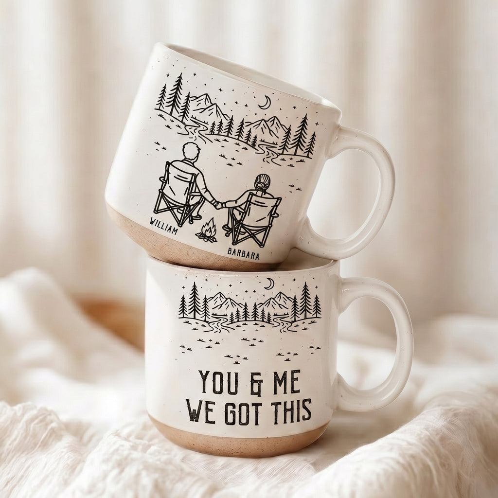 Couple Gifts You & Me We Got This Anniversary Gifts - Personalized Mug