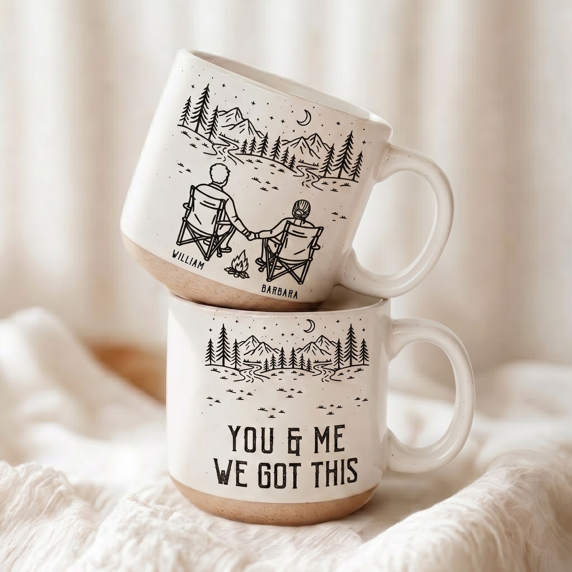 Couple Gifts You & Me We Got This Anniversary Gifts - Personalized Mug