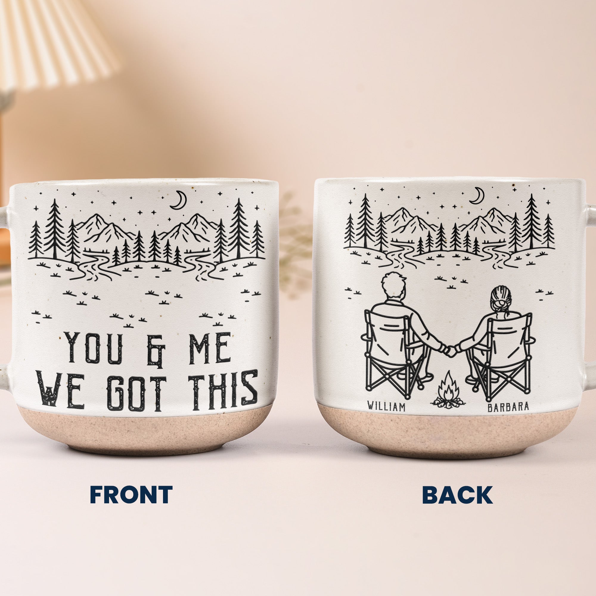 Couple Gifts You & Me We Got This Anniversary Gifts - Personalized Mug