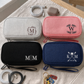 Custom Name Monogram Gift For Him - Personalized Cable Bag