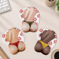 Custom Naughty Funny Gift For Husband, Boyfriend, Him - With Special Message - Personalized Mouse Pad