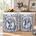 Custom Photo Spoiled Rotten Dog Treats - Personalized Cookie Jar