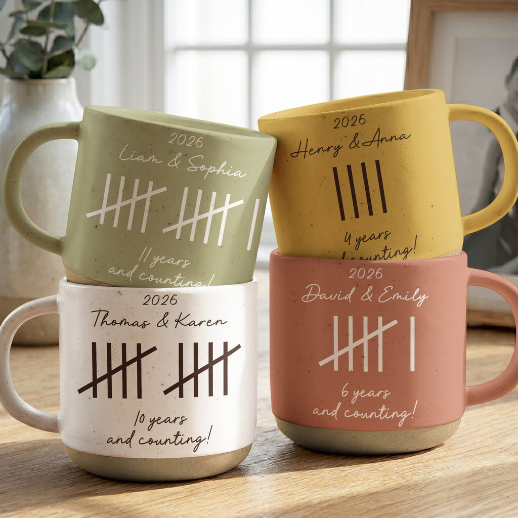 Custom Anniversary Wedding Gifts For Couple - Personalized Mug