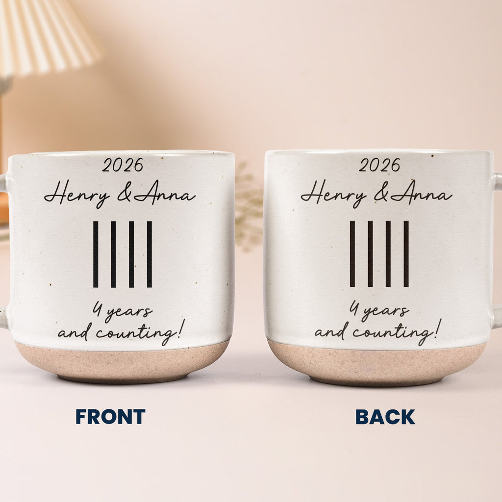 Custom Anniversary Wedding Gifts For Couple - Personalized Mug