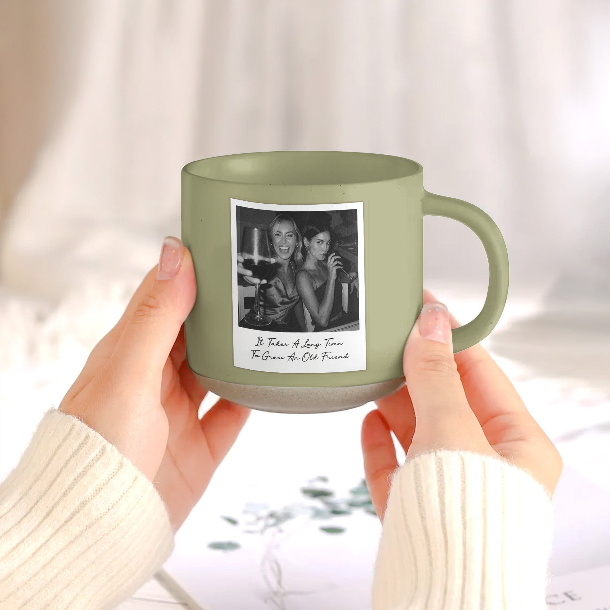 Custom Bestie Photo For Best Friend, Friendship Thank You Gifts - Personalized Mug