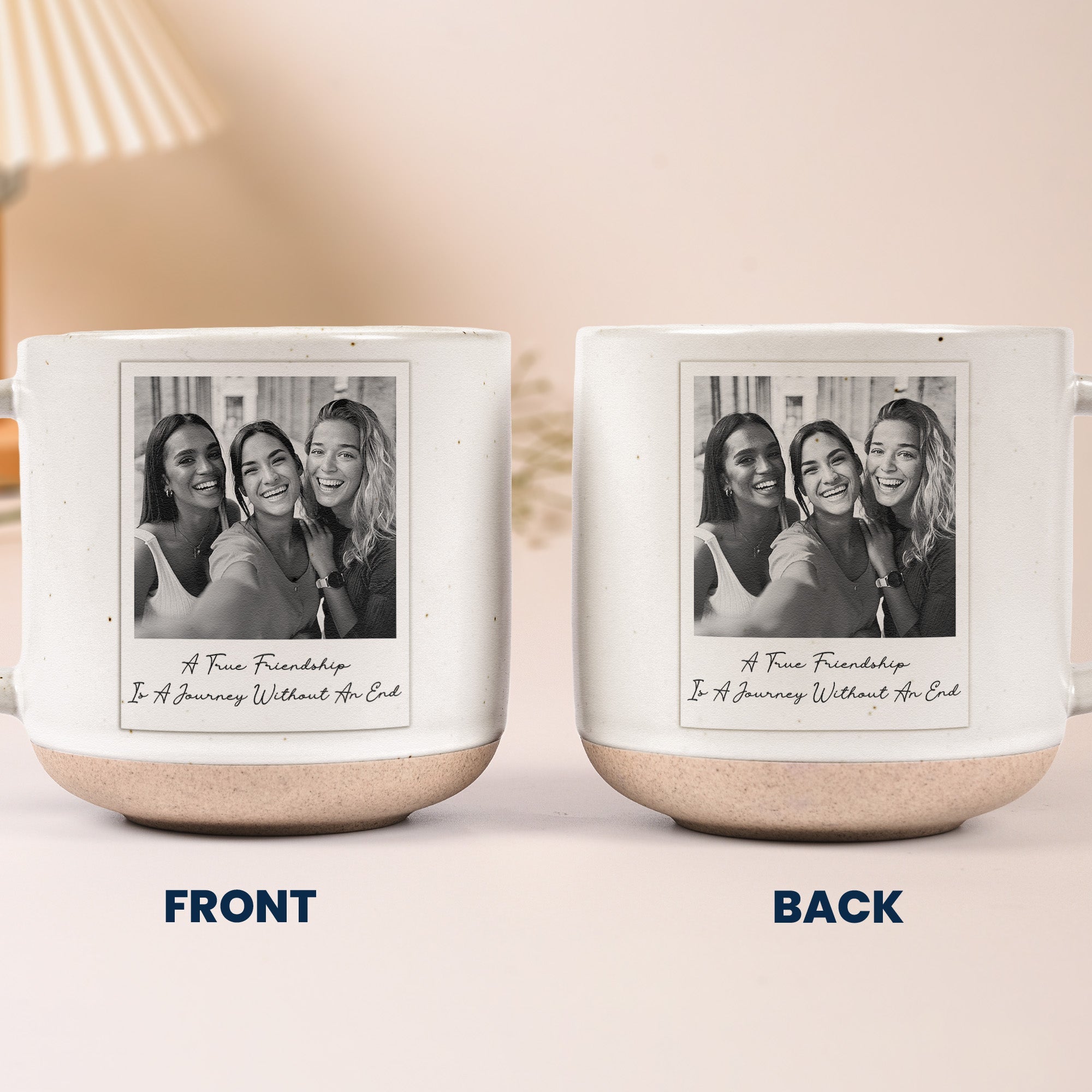Custom Bestie Photo For Best Friend, Friendship Thank You Gifts - Personalized Mug