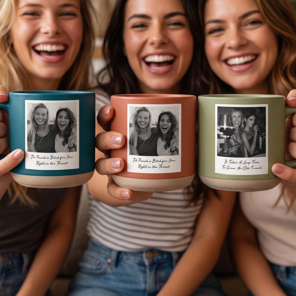 Custom Bestie Photo For Best Friend, Friendship Thank You Gifts - Personalized Mug