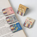 Custom Birth Flower & Name For Book Lovers - Personalized Bookmark