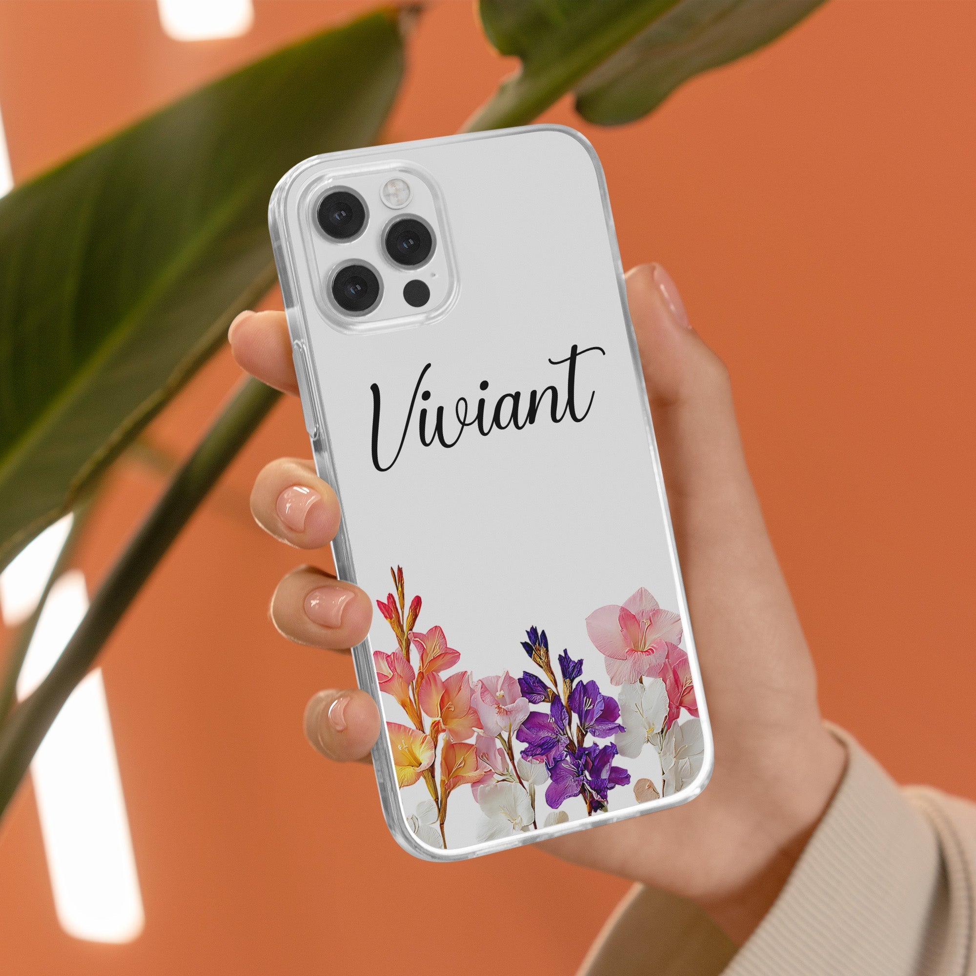 Custom Birth Flower New Version Gifts For Her - Personalized Phone Case