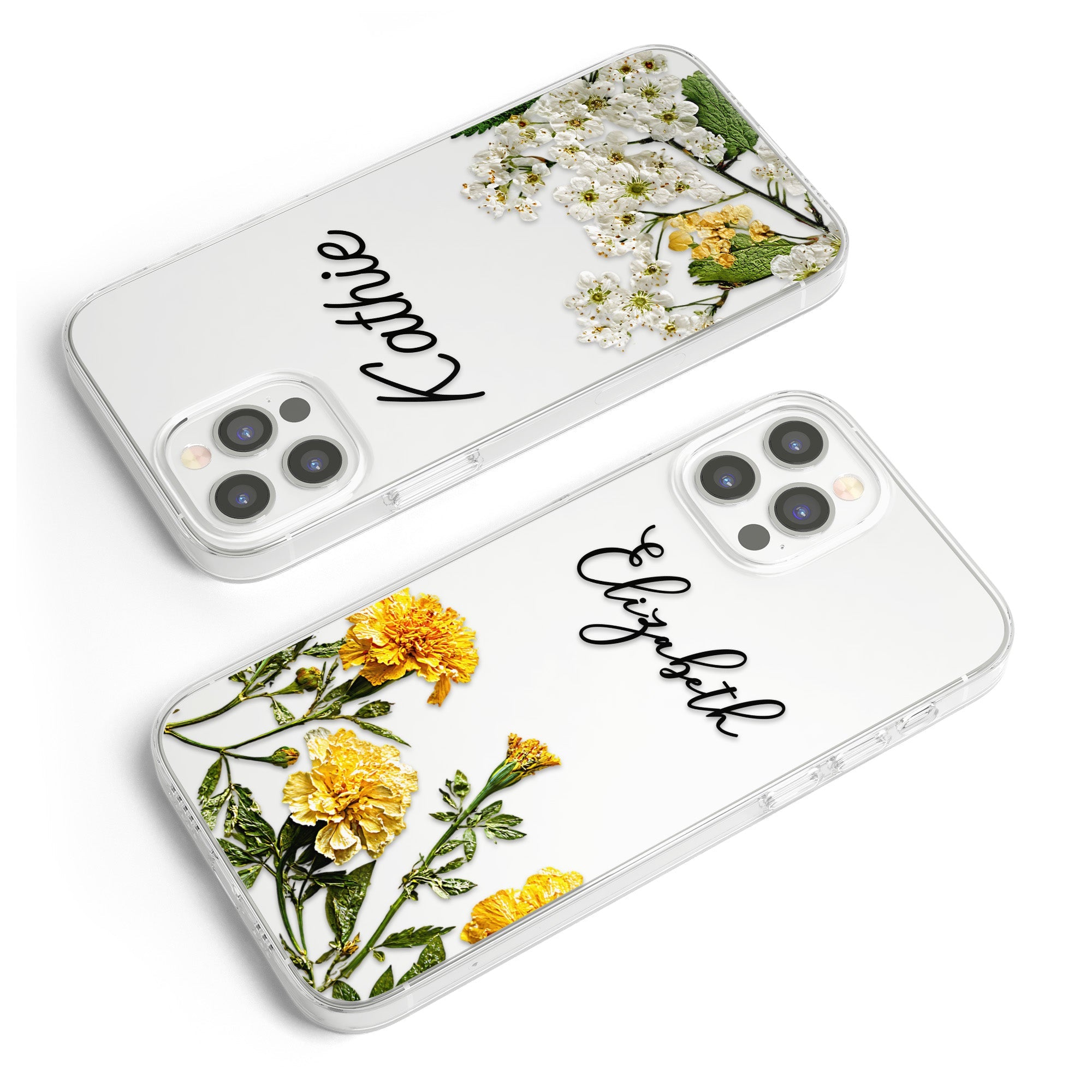 Custom Birth Flower New Version Gifts For Her - Personalized Phone Case
