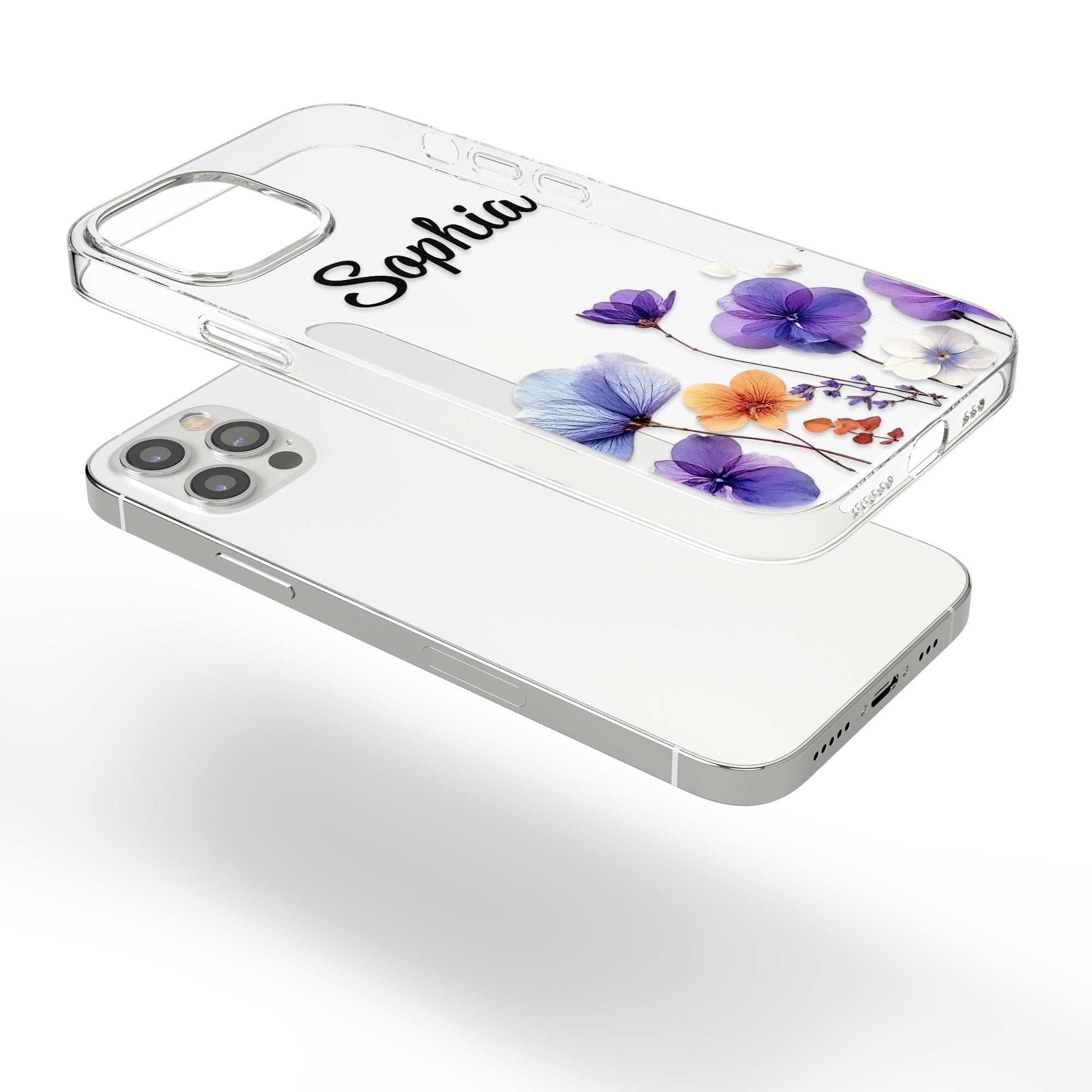 Custom Birth Flower New Version Gifts For Her - Personalized Phone Case
