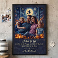 Custom Family Photo Halloween - Personalized Poster