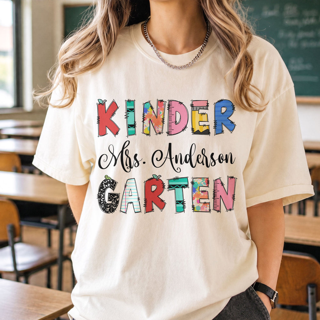 Custom Grade Teaching - Personalized Shirt
