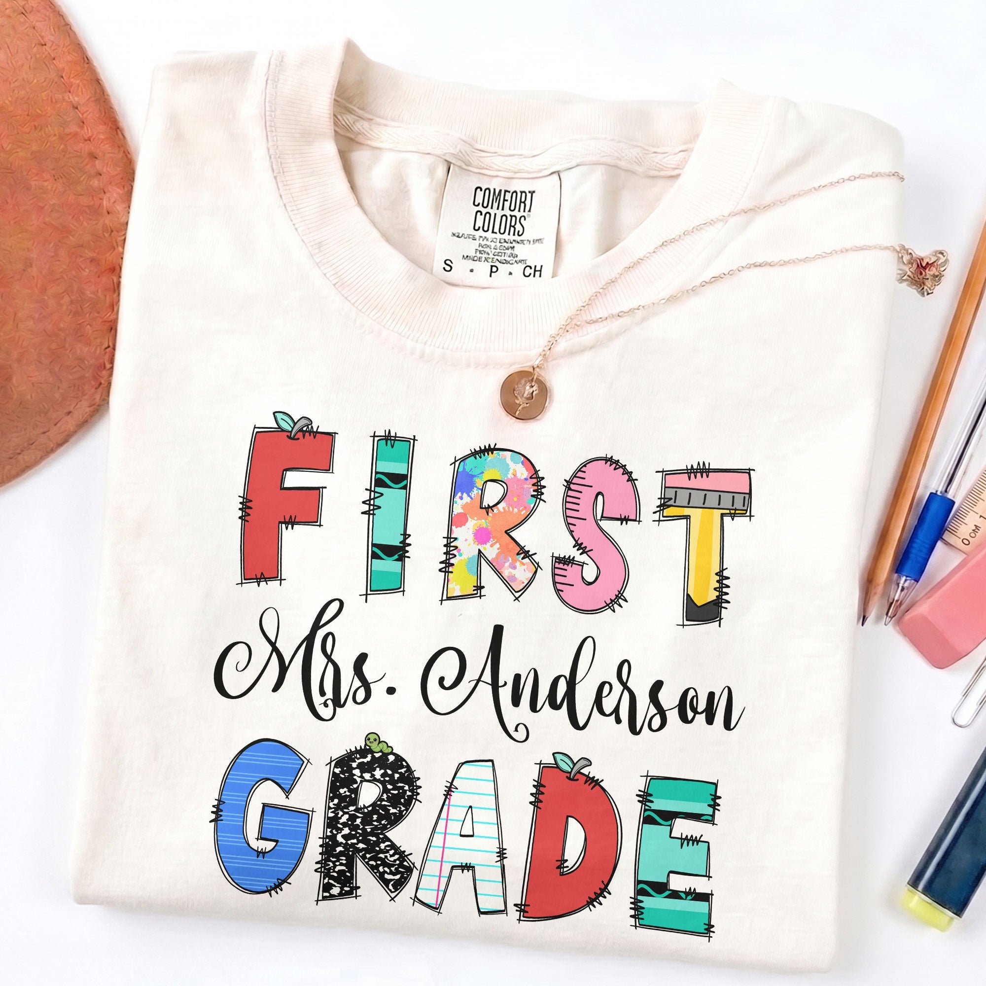 Custom Grade Teaching - Personalized Shirt