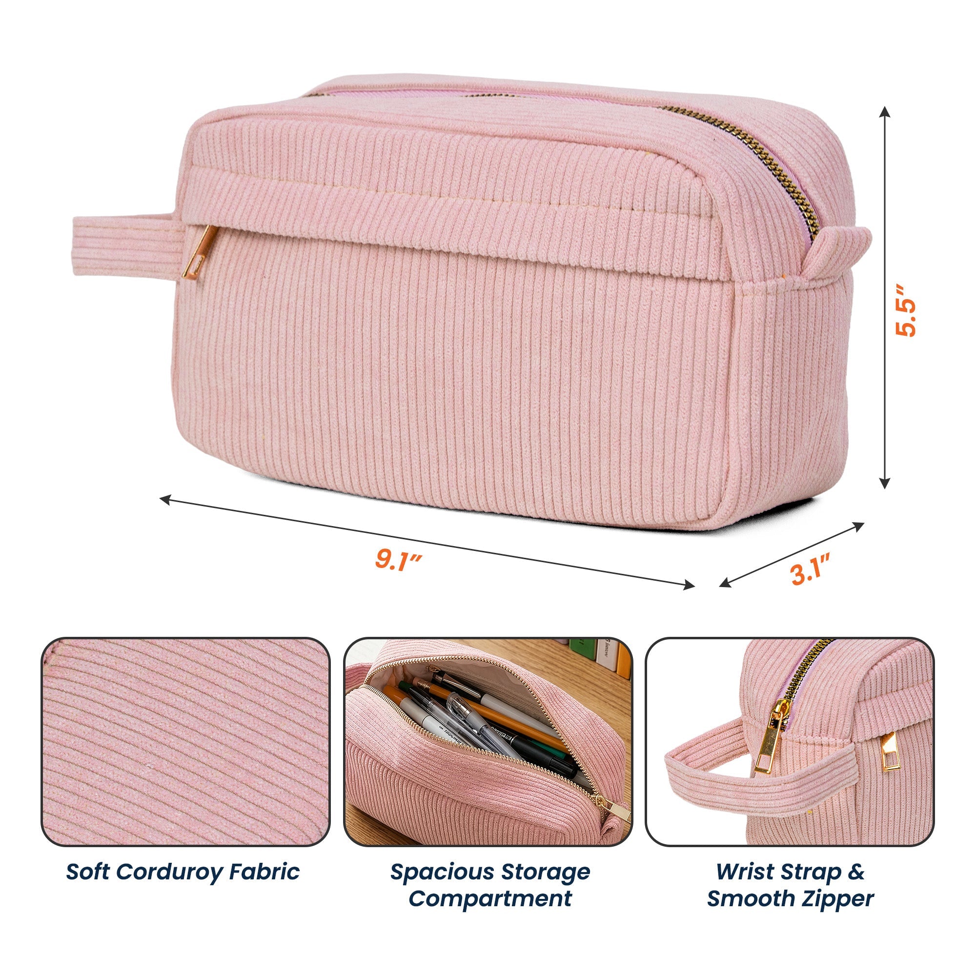 Custom Kids Name Back To School - Personalized Pencil Case