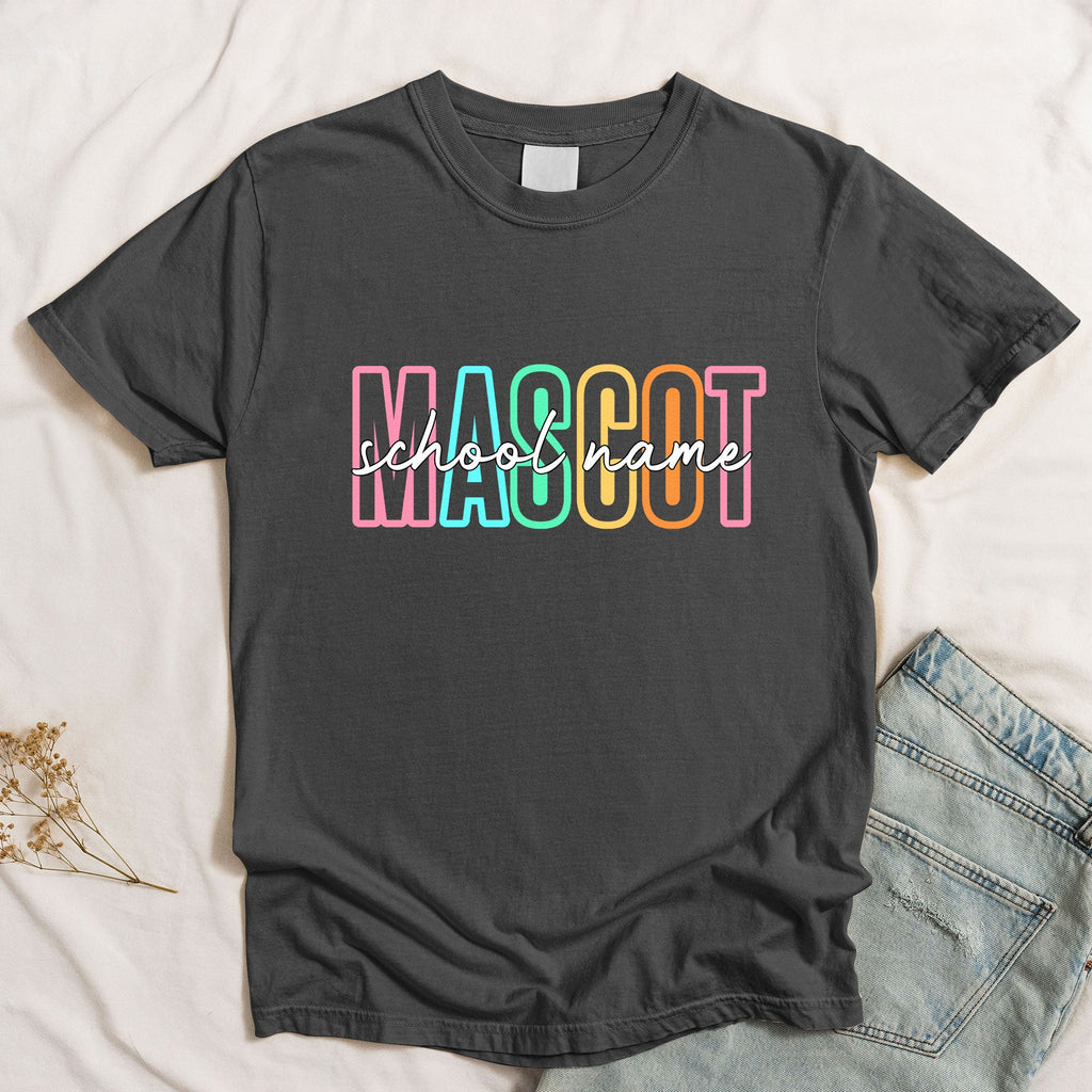 Custom Mascot School Name - Personalized Shirt