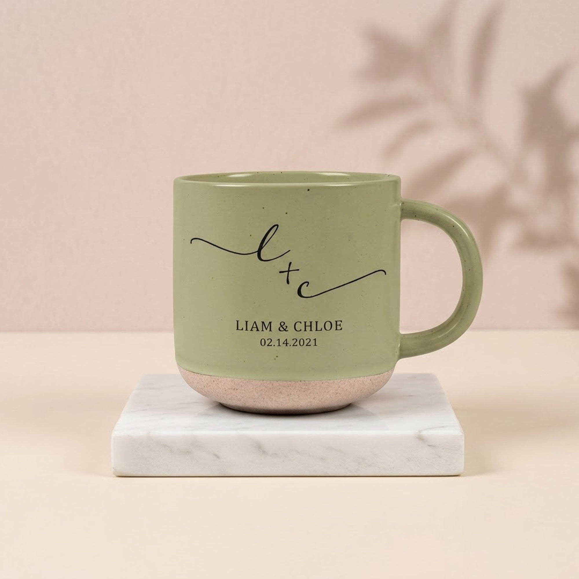 Custom Name & Date Anniversary Gifts For Her, Him - Personalized Mug