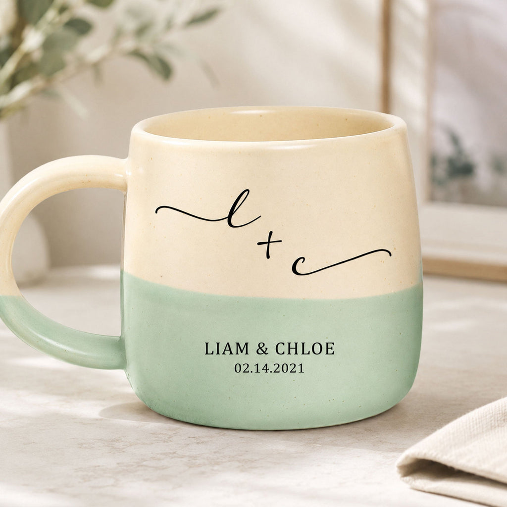 Custom Name & Date New Version Anniversary Gifts For Her, Him - Personalized Mug