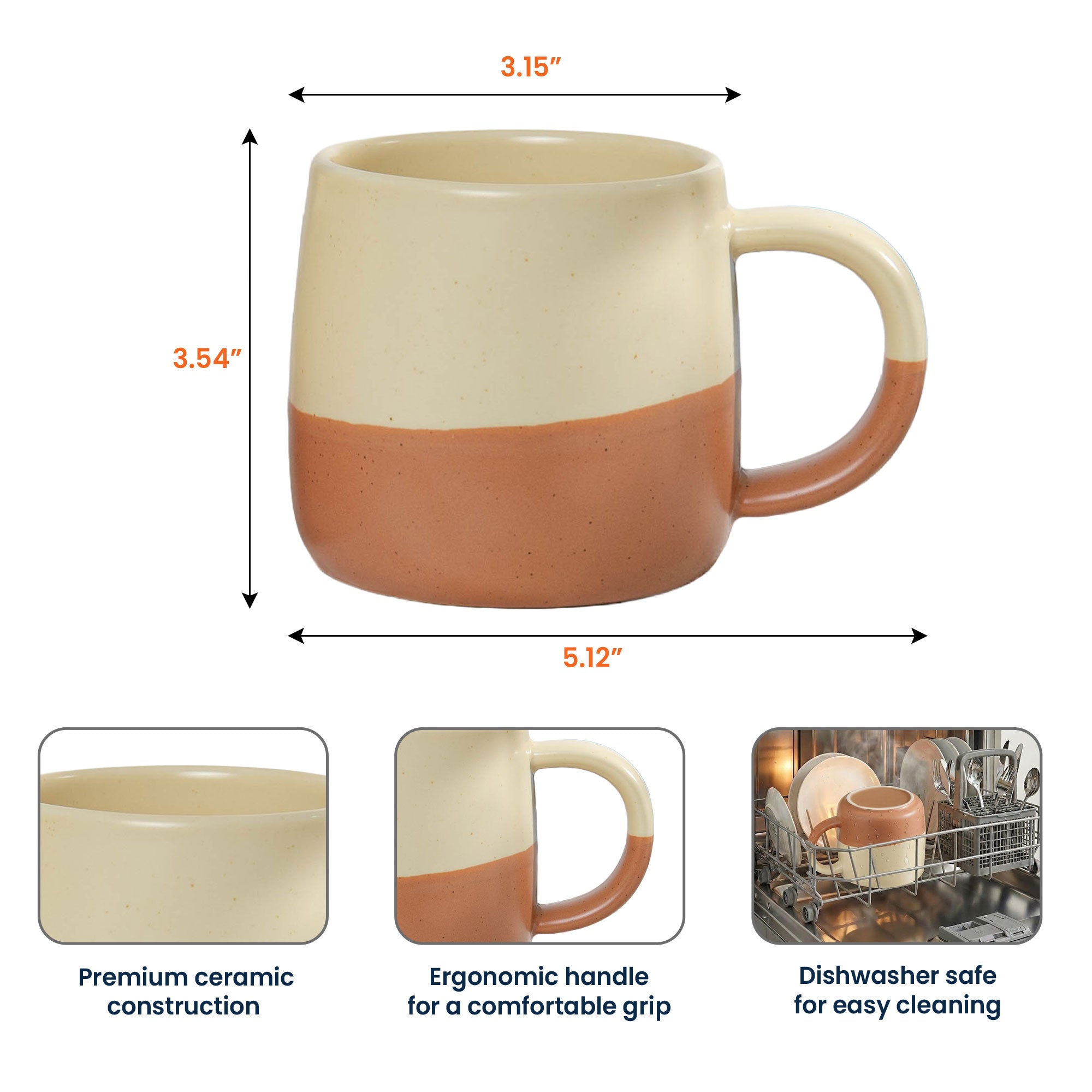 Custom Name & Date New Version Anniversary Gifts For Her, Him - Personalized Mug