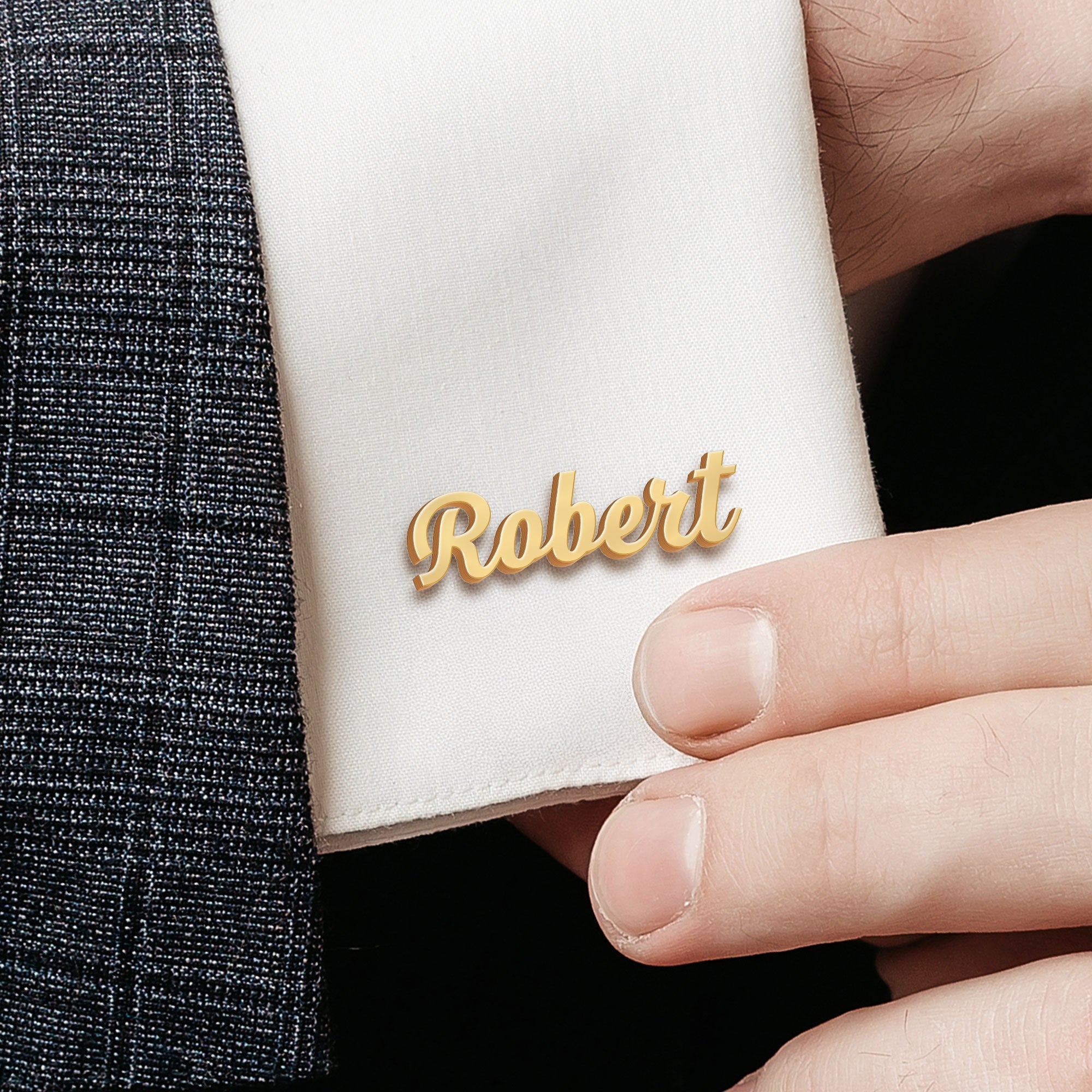 Custom Name Gifts For Men Wedding Gifts For Groomsman, Groom - Custom Cufflinks