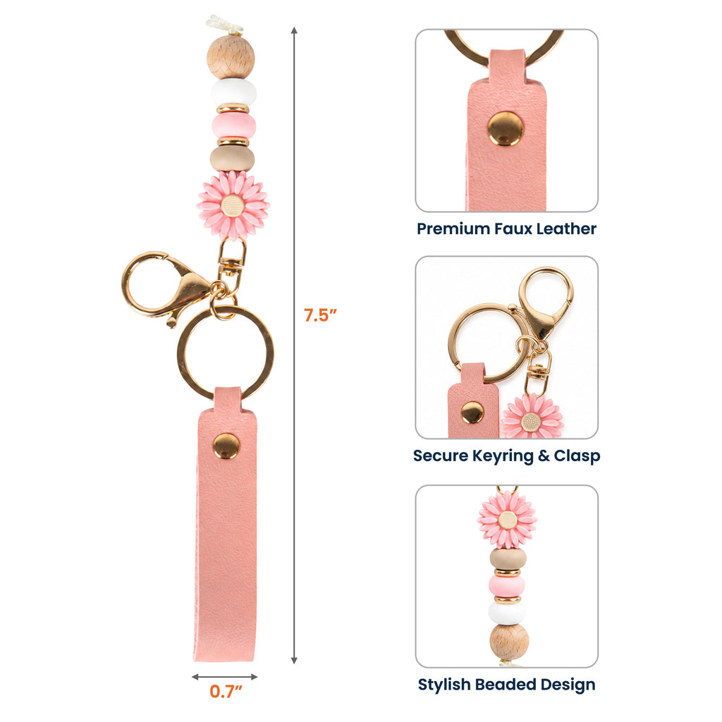Custom Name Keychain Memorial Gifts Loss Of Pet Gifts - Personalized Beaded Keychain
