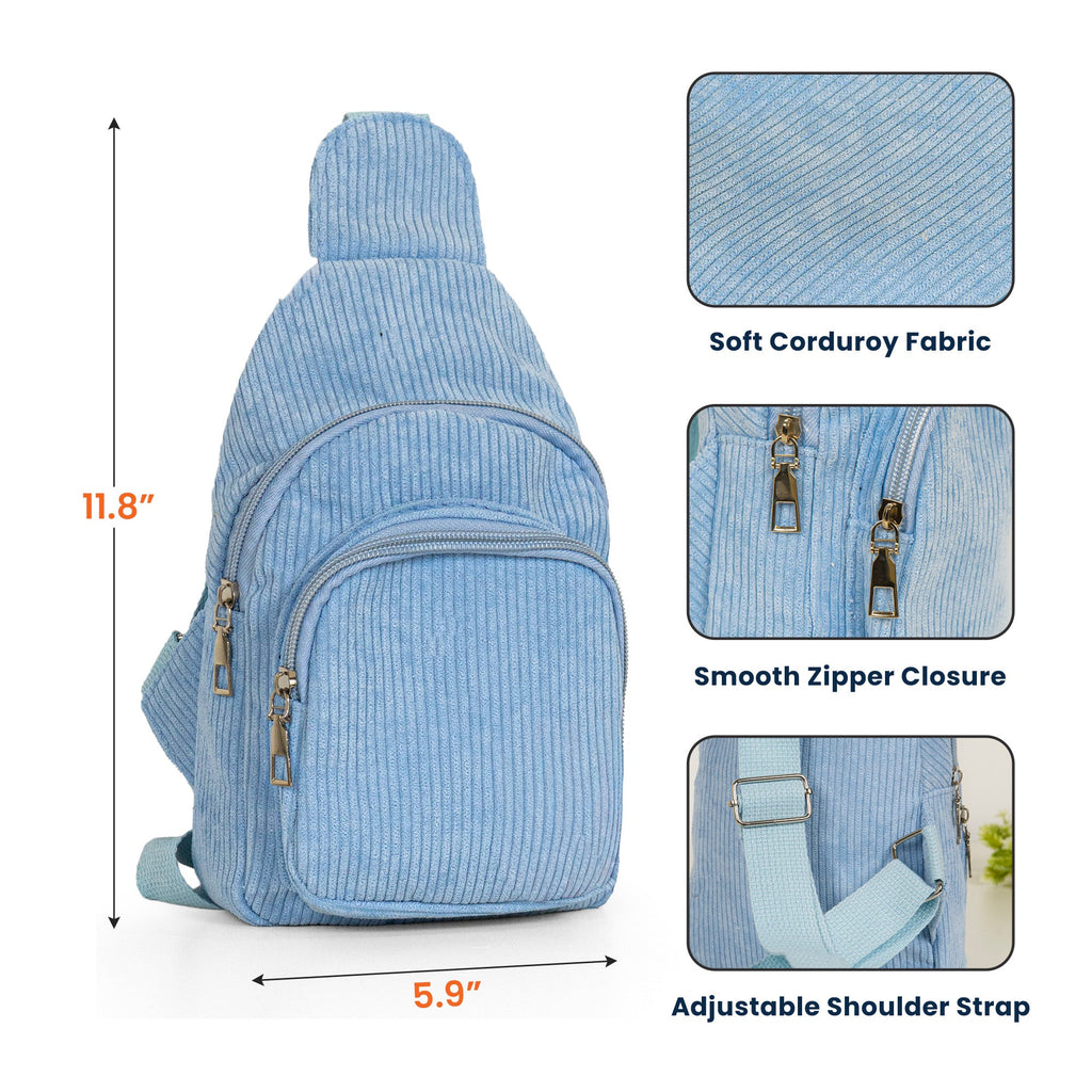 Custom Name, Monograme For Kids, Outdoor Bag - Personalized Sling Bag