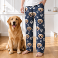 Custom Pet Funny Face Gifts For Dog Lovers, Cat Lovers - Personalized Lounge Pants