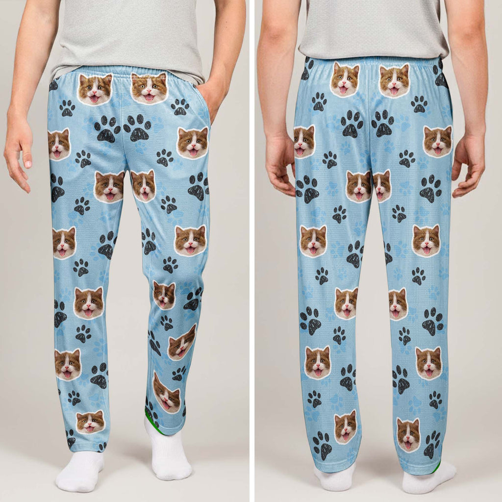 Custom Pet Funny Face Gifts For Dog Lovers, Cat Lovers - Personalized Lounge Pants